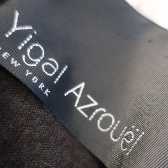 Womens Yigal Azrouel Brown 2Pc Set Cashmere Knit Tank Cardigan Sweater S * - Picture 13 of 16